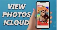 view photos icloud screenshot thumbnail