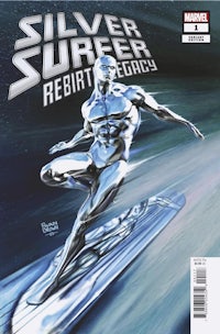 the cover of silver surfer rebirth