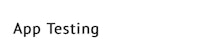 an app testing logo on a white background